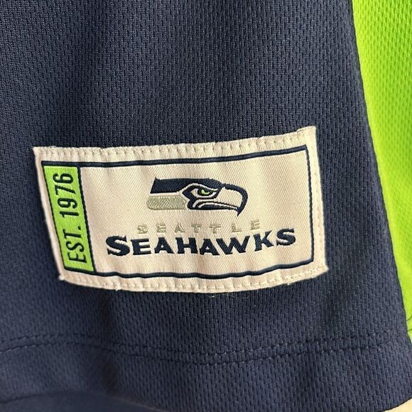 Seattle Seahawks Football Women’s Fan #12 Jersey Front Bling Accents Size XXL - Picture 6 of 11